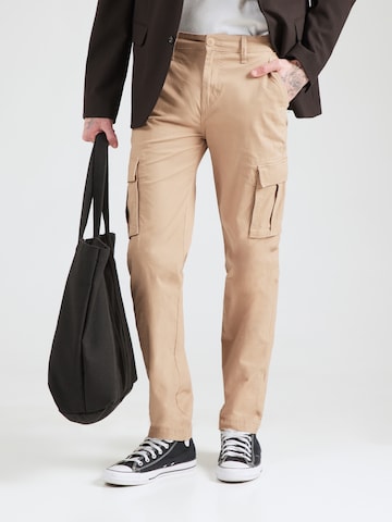 Pepe Jeans Regular Cargohose 'MONZI' in Beige: Vorderseite