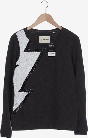 Rich & Royal Sweatshirt & Zip-Up Hoodie in M in Grey: front