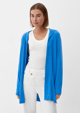 Cardigan s.Oliver en bleu : devant