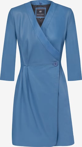 Robe Felix Hardy en bleu : devant