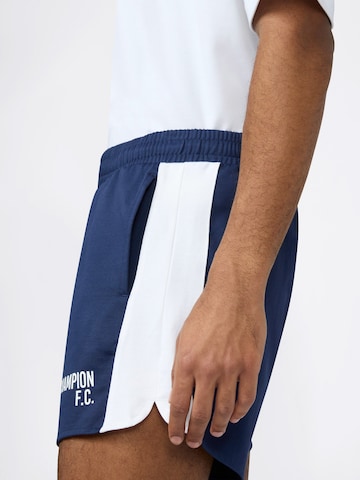 mėlyna Champion Authentic Athletic Apparel Laisvas Kelnės