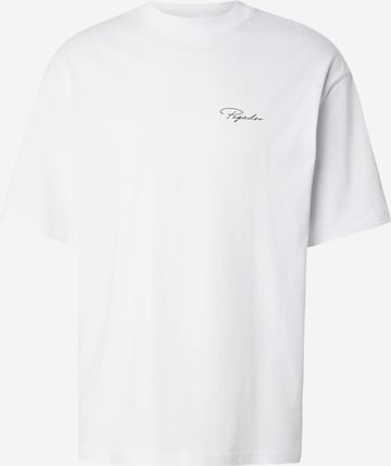 Tricou 'PIKE' de la Pegador pe alb: față
