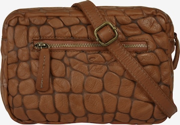 Samantha Look Crossbody Bag in Brown: front