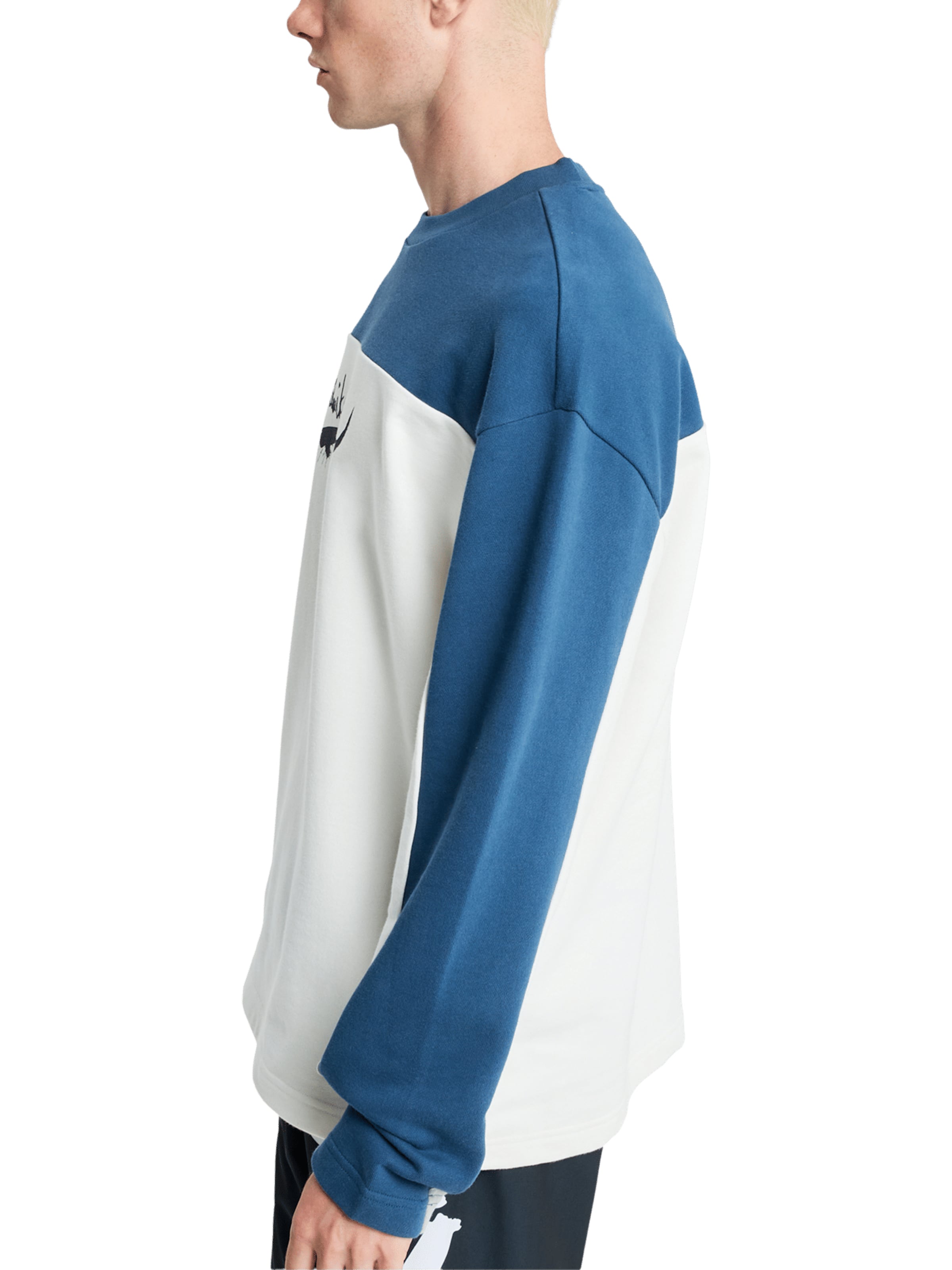 QUIKSILVER Sweatshirt 'YG Factor' in White