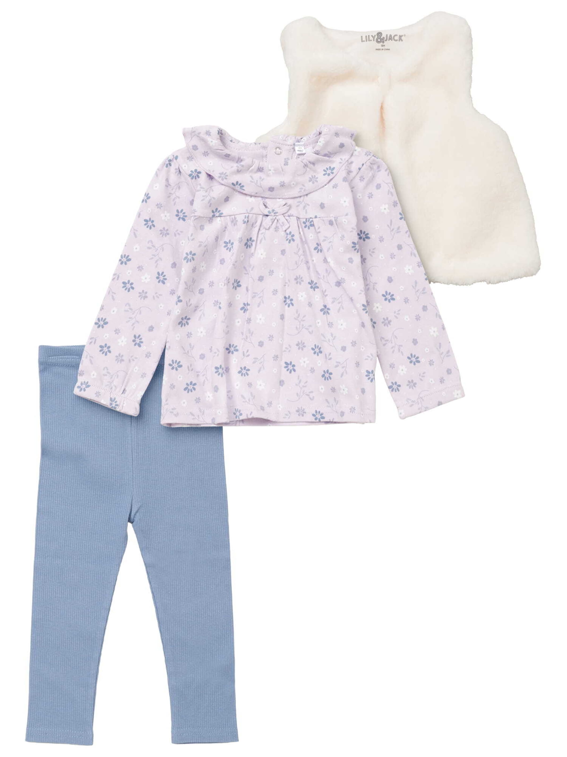 Lily & Jack Set 'Floral' in Mischfarben: Vorderseite