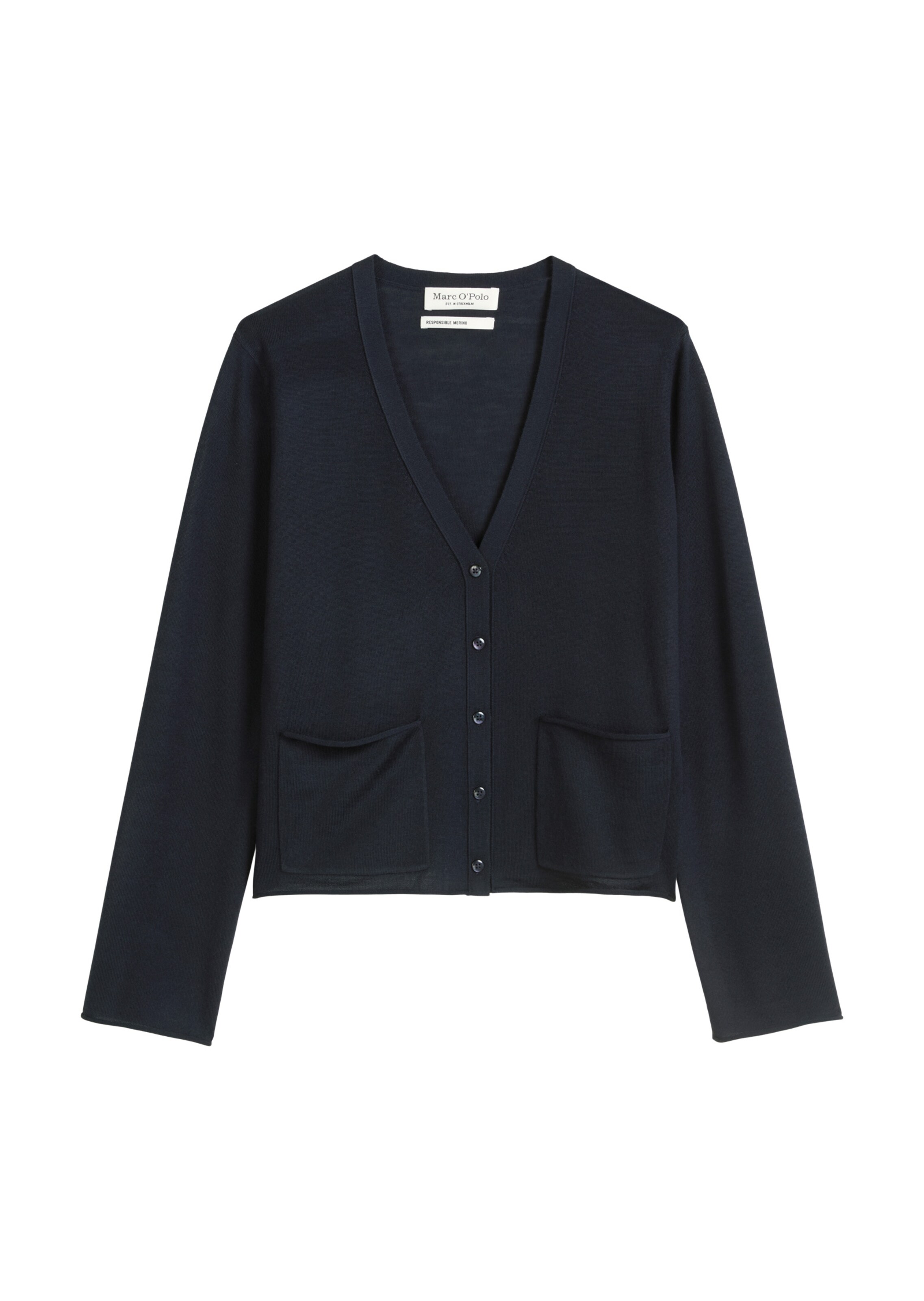 Marc O'Polo Knit cardigan in Blue: front