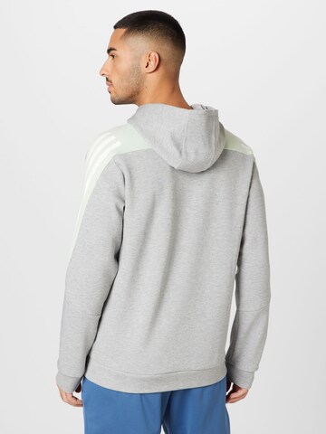 ADIDAS SPORTSWEAR Athletic Sweatshirt 'Future Icons 3-Stripes' in Grey