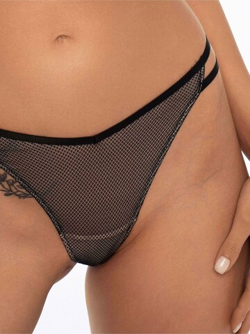 ESOTIQ - Tanga 'Nickita' en negro