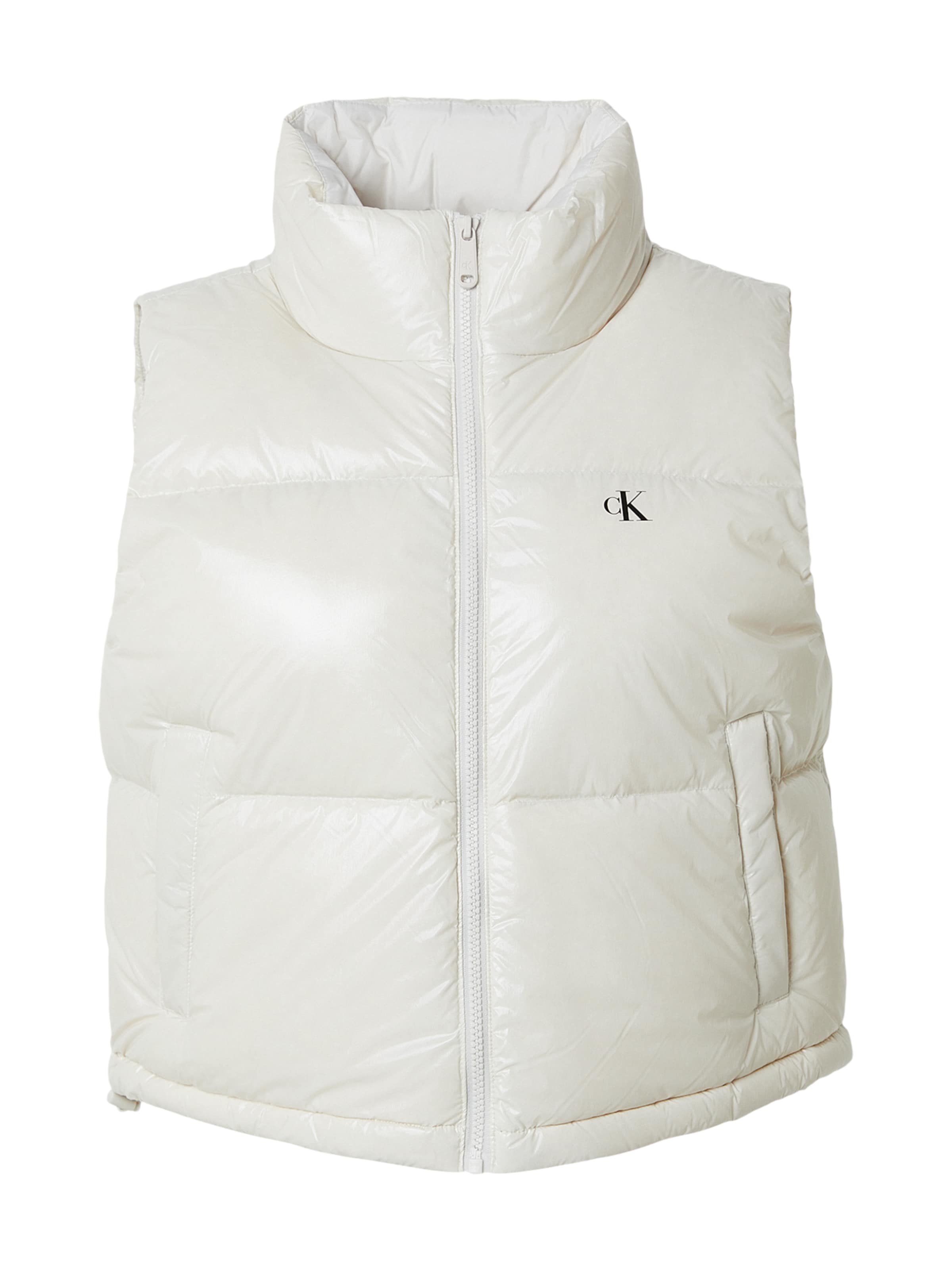 Calvin Klein Jeans Vesta - Sivá: predná strana