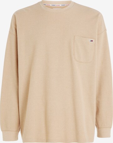 Tommy Jeans Shirt in Beige: voorkant