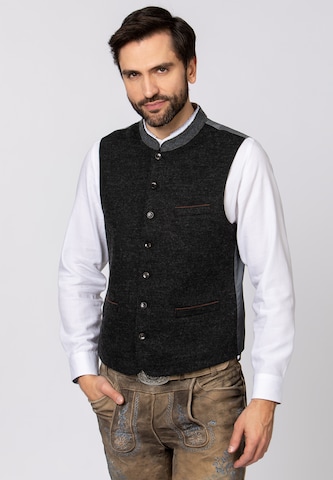 STOCKERPOINT Traditional Vest 'Jules' in Grey: front
