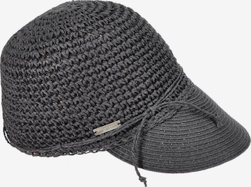 Seeberger Cap 'Cap' in Black: front