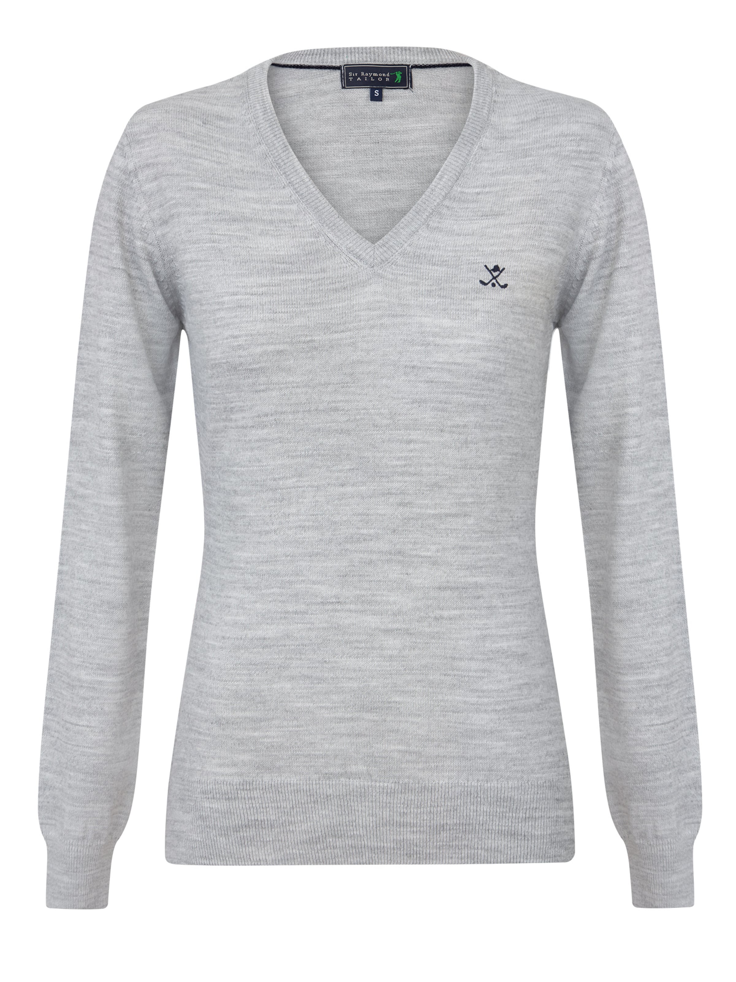 Sir Raymond Tailor Pullover 'Verty' in Grau: Vorderseite