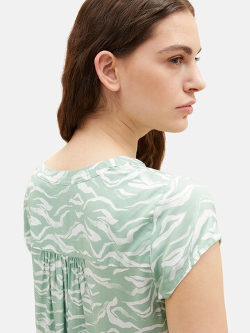 TOM TAILOR - Blusa em verde