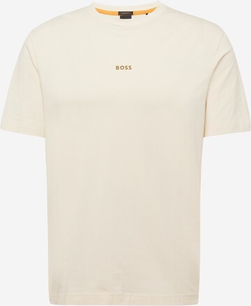 BOSS Orange T-Shirt 'Chup' in Beige: predná strana