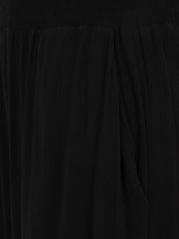 Vero Moda Tall Široke hlačnice Hlače 'MENNY' | črna barva
