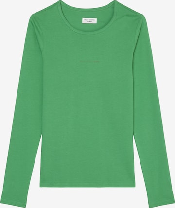 Marc O'Polo DENIM T-shirt 'DfC' i grön: framsida