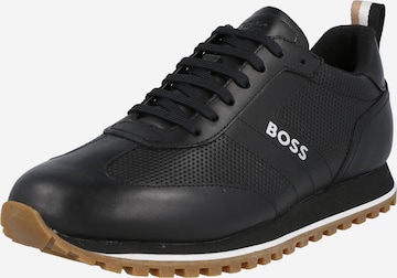 BOSS Black Sneaker 'Parkour' in Schwarz: predná strana