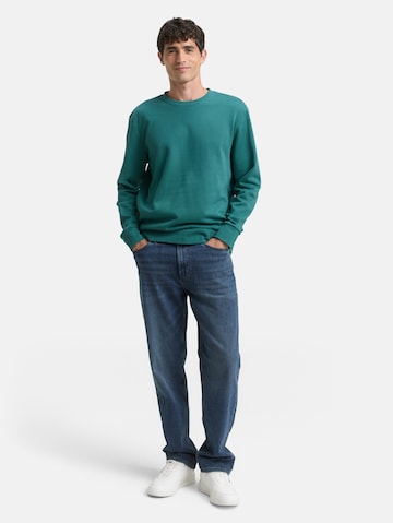 TOM TAILOR Sweatshirt in Grün
