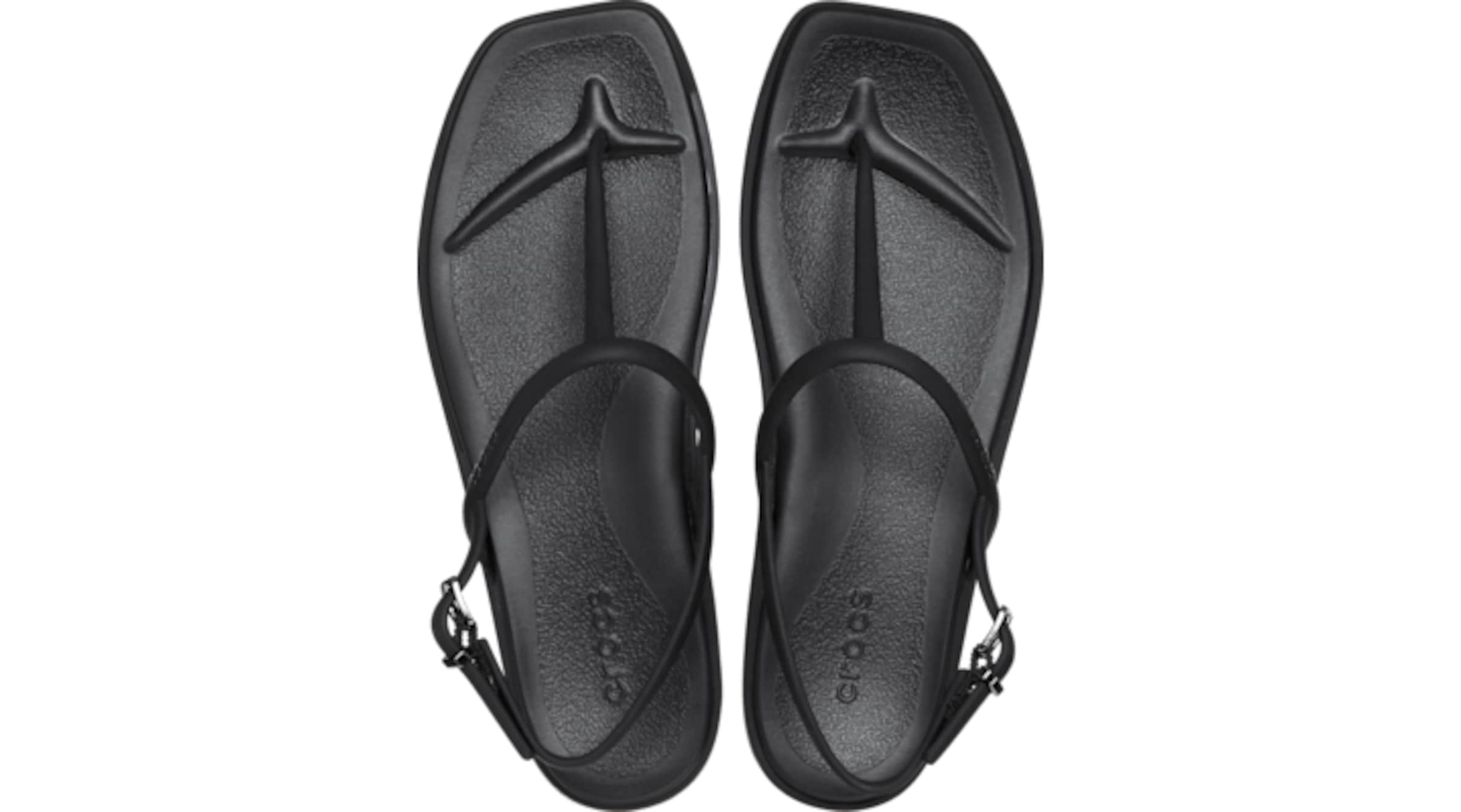 Crocs Босоножки через палец 'Miami' в Черный