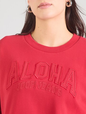 JOOP! Jeans Μπλούζα φούτερ 'Tian' σε κόκκινο