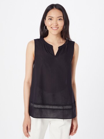 MORE & MORE Blouse in Black: front