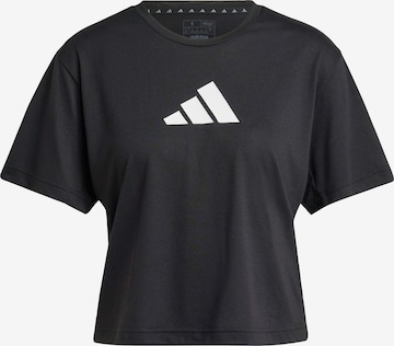 Maglia funzionale 'Essentials' di ADIDAS PERFORMANCE in nero: frontale