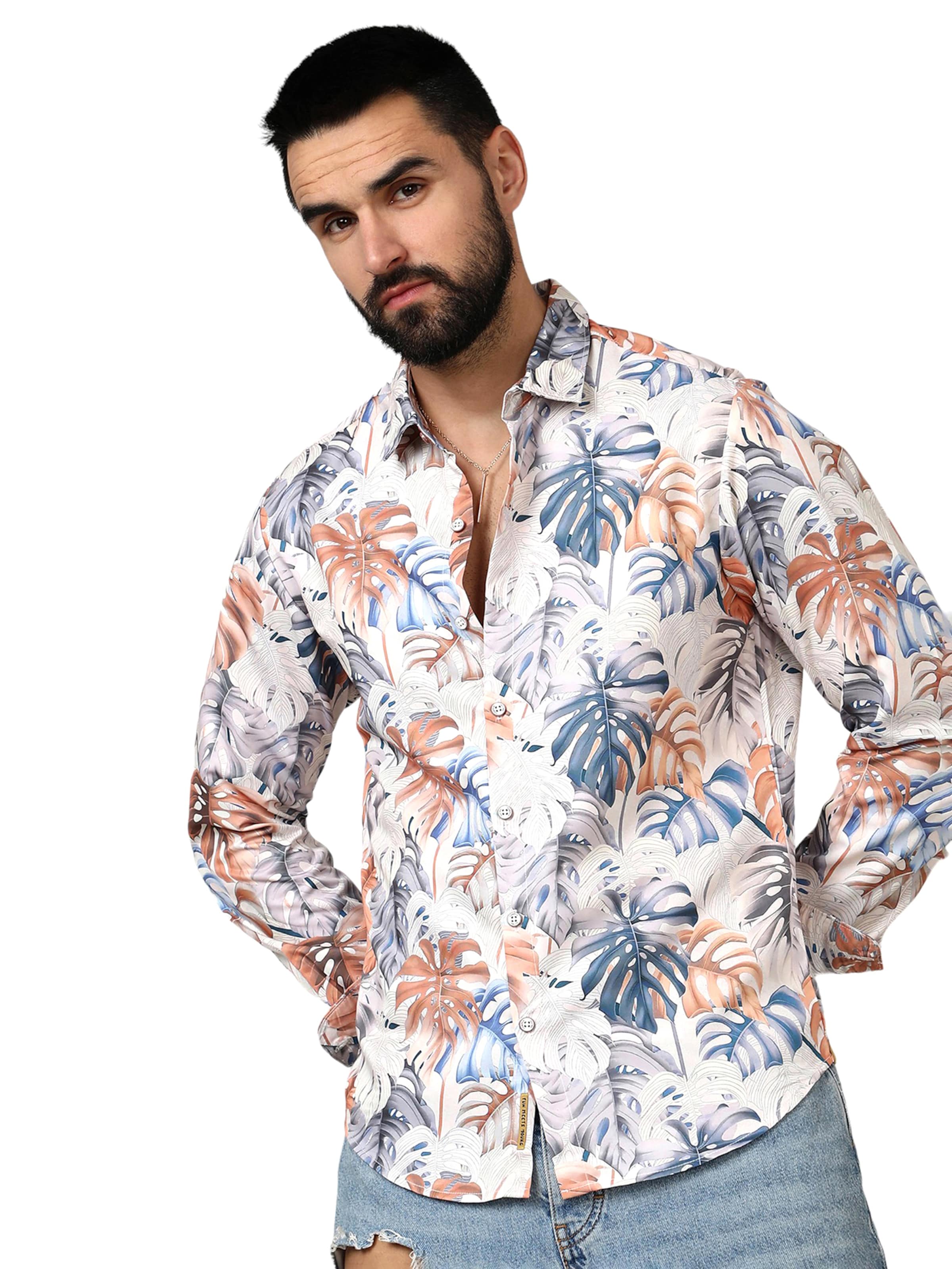 Campus Sutra Regular fit Ing 'Ibrahim' - bézs: elől