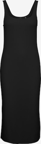VERO MODAPletena haljina 'Palma' - crna boja: prednji dio