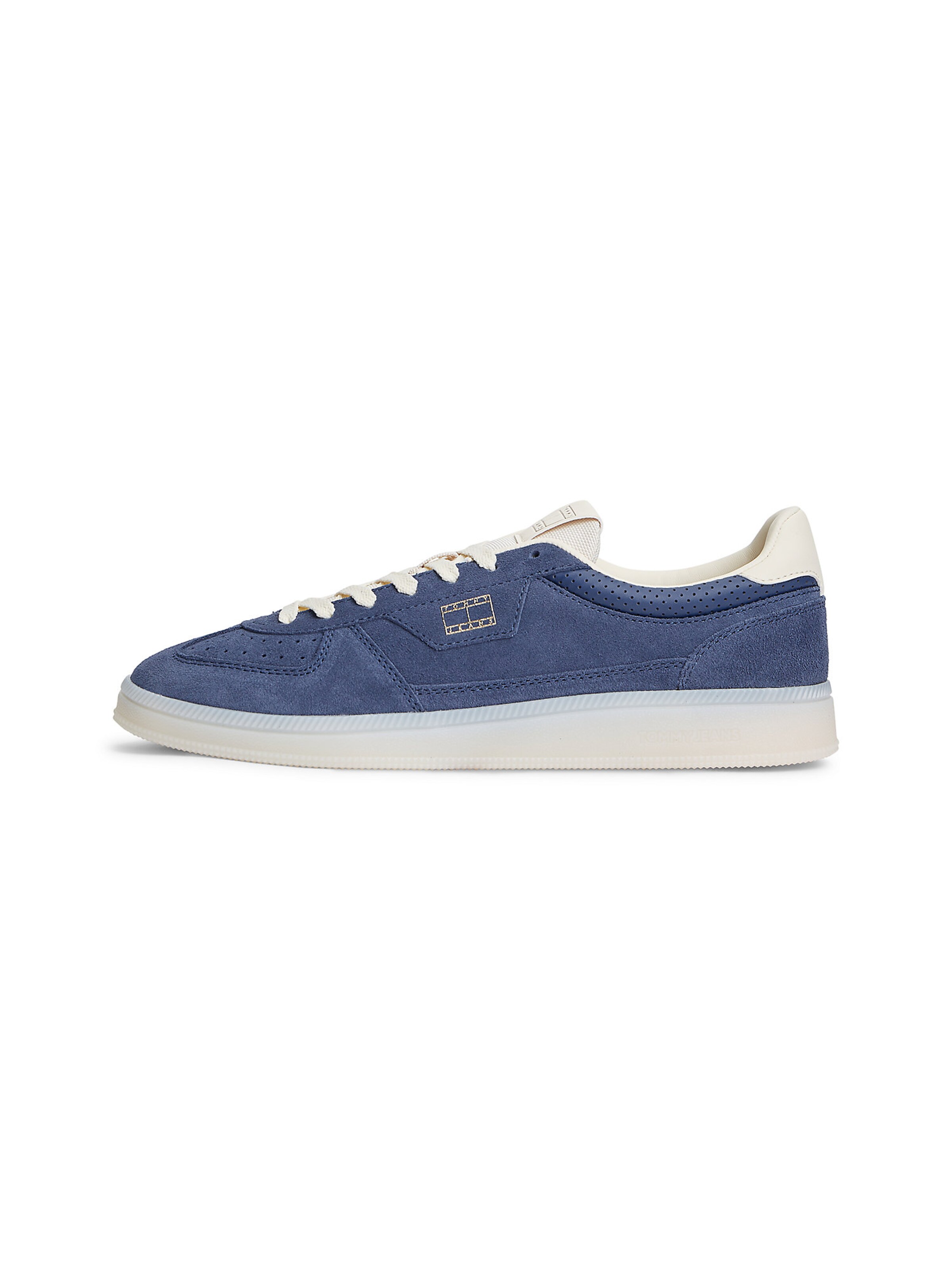 Baskets basses 'The Greenwich' Tommy Jeans en bleu : devant