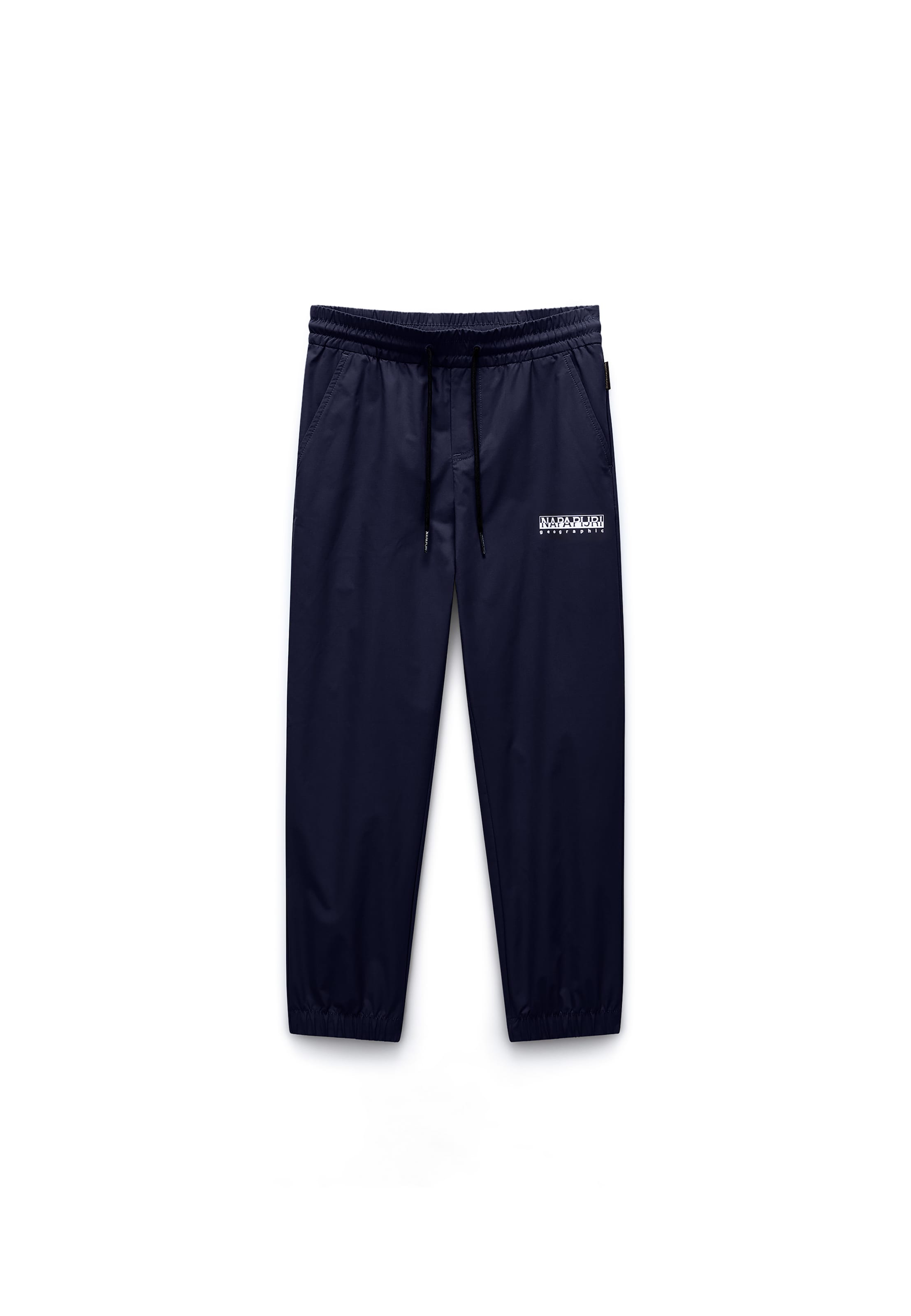 NAPAPIJRI Alt kitsenev Püksid 'M-Marem', värv sinine: eest vaates