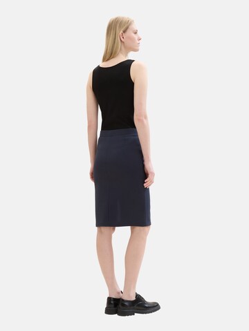 TOM TAILOR Skirt in Blue