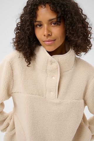 Kaffe Fleece jacket 'KAAlly' in White