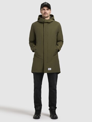 Cappotto di mezza stagione 'KOLYA' di khujo in verde