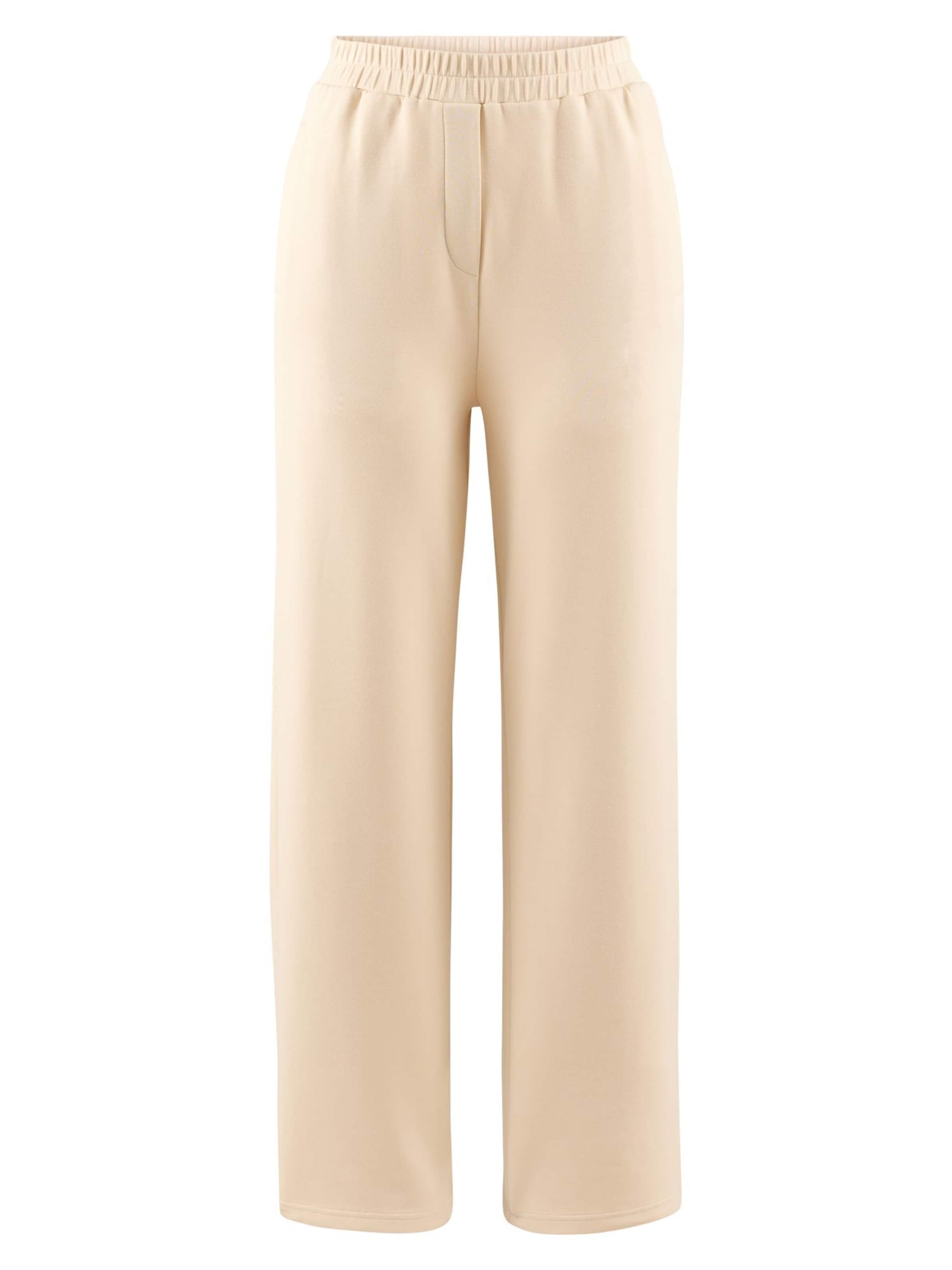 Loosefit Pantalon Tamaris en beige : devant