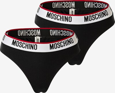 MOSCHINO Slip in rot / schwarz / weiß, Produktansicht