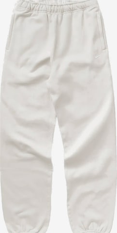 regular Pantaloni sportivi di Nike Sportswear in bianco: frontale