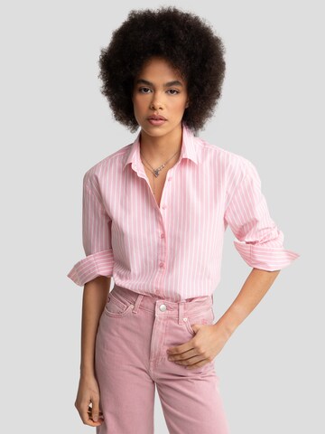 BIG STAR Blouse 'Goplo' in Roze: voorkant