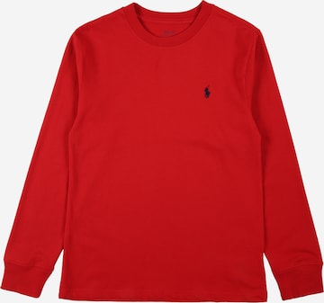 T-Shirt Polo Ralph Lauren en rouge : devant