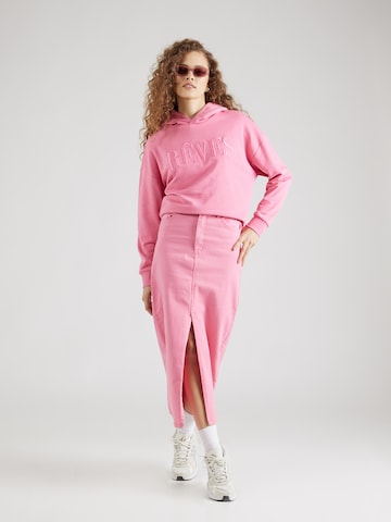 Sweat-shirt 'MAE' PIECES en rose