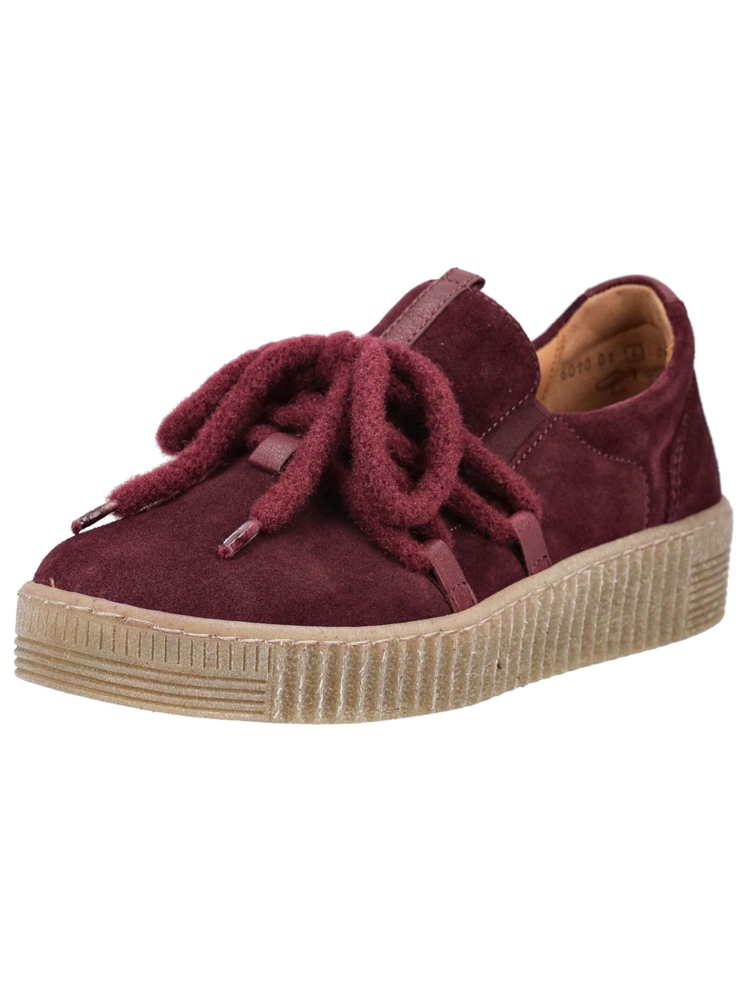 Sneaker bassa di GABOR in rosso: frontale