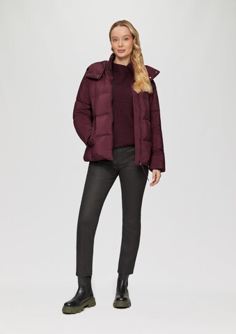 s.Oliver BLACK LABEL Winterjacke in Lila