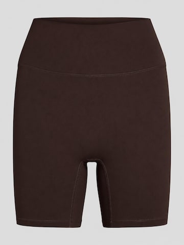 YO-GAYA Leggings‌‌ in Braun: Vorderseite