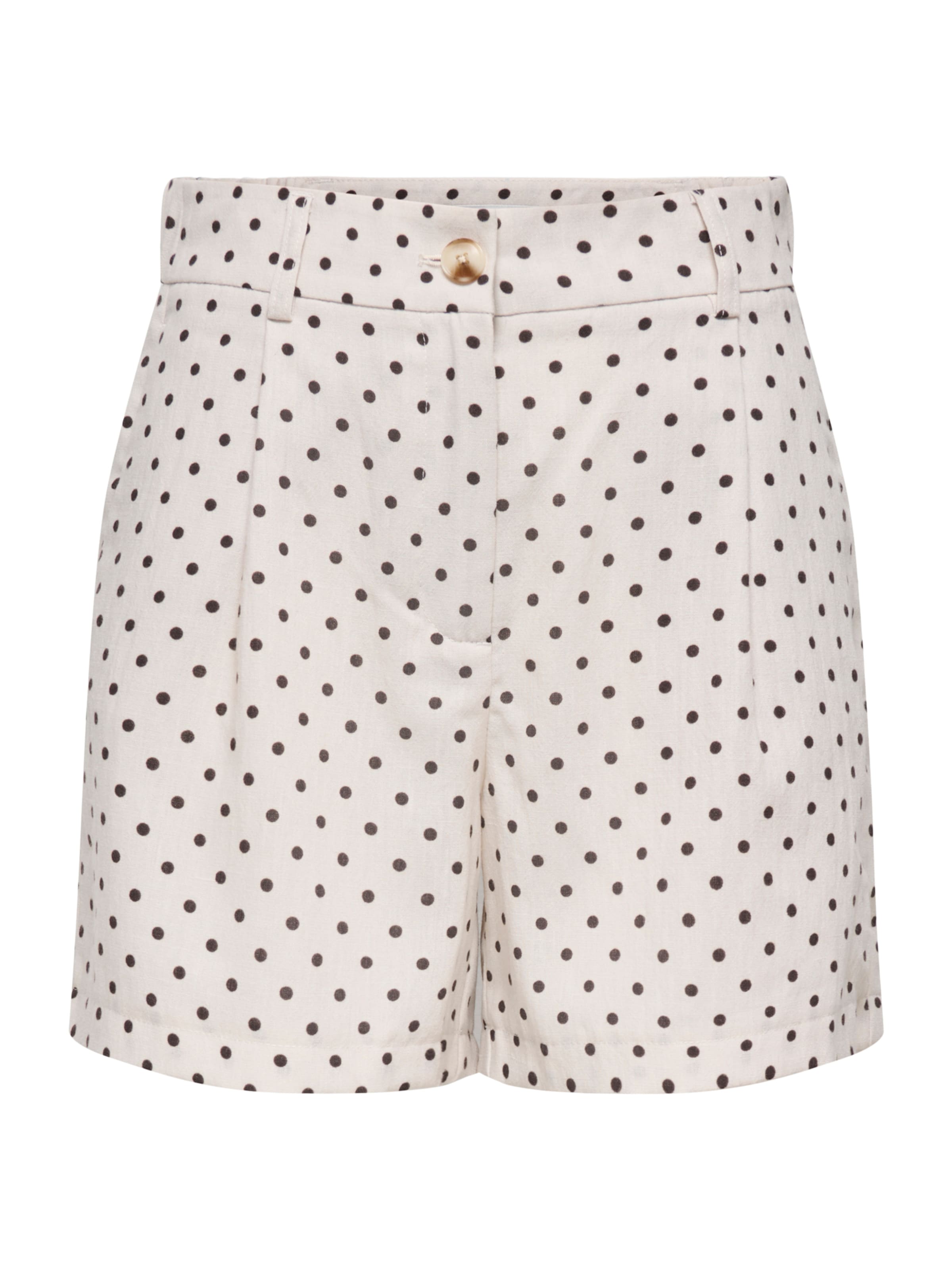 Pantalon à pince 'ONLEmmia' ONLY en beige : devant