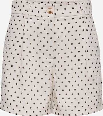 Pantalon à pince 'ONLEmmia' ONLY en beige : devant