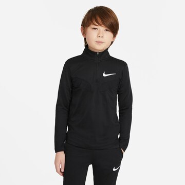 NIKE Funktionsskjorte i sort: forside