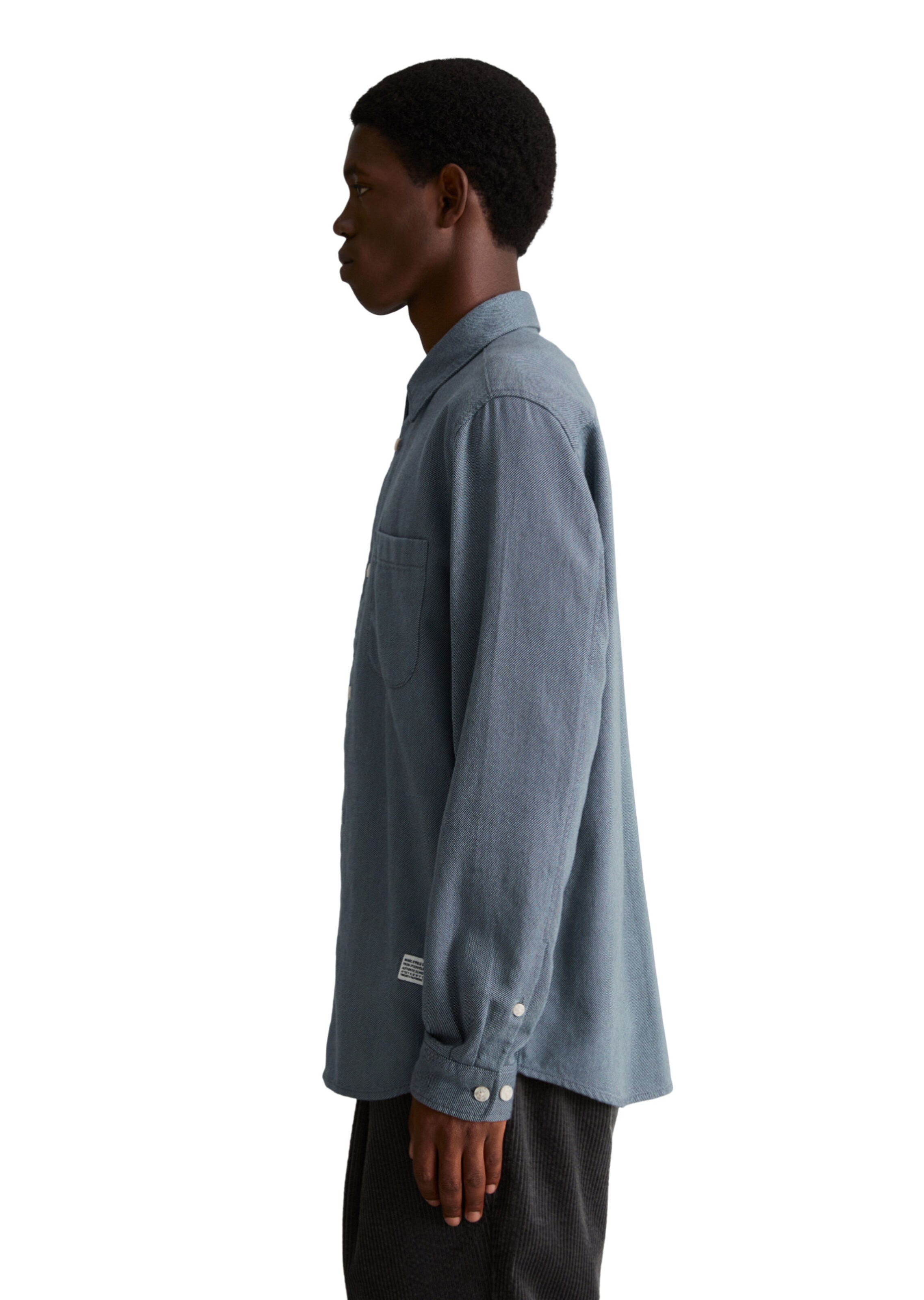 Marc O'Polo DENIM Regular fit Button Up Shirt in Blue: side