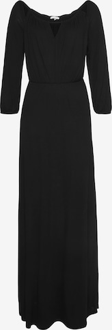 LASCANA Платье в Черный: спереди
