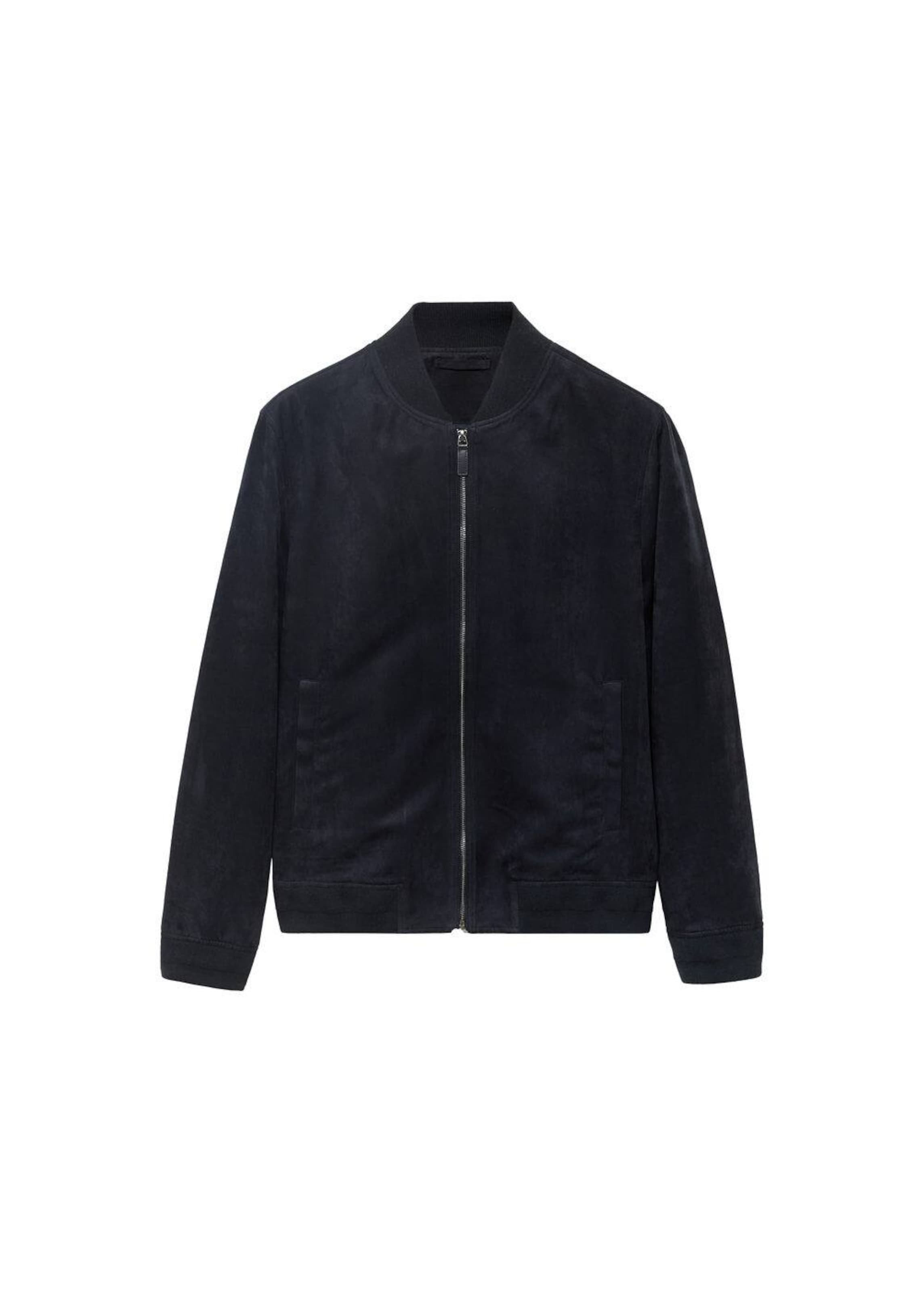 MANGO MAN Jacke 'Bero' in Schwarz: Vorderseite