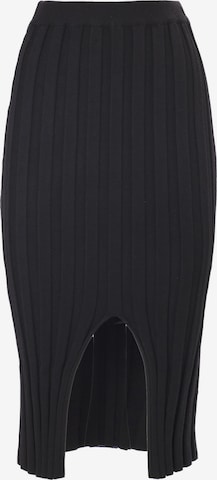 Influencer Skirt in Black: front